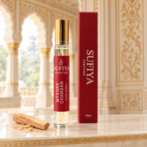 Mysore sandal Perfume Unisex || Eau De Parfum || Long Lasting For Everyday Use (10 ml)