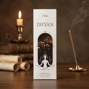 Saba Dhyan masala sticks incense box