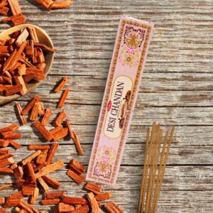 Desi Chandan Incense Sticks (Small pack)