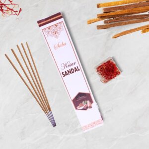 Kesar Sandal Incense Sticks (Small pack)