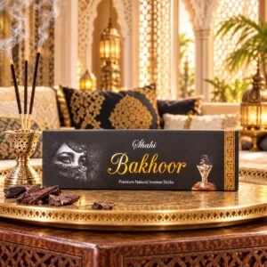 Shahi Bakhoor Premium Natural Incense Sticks 50g box